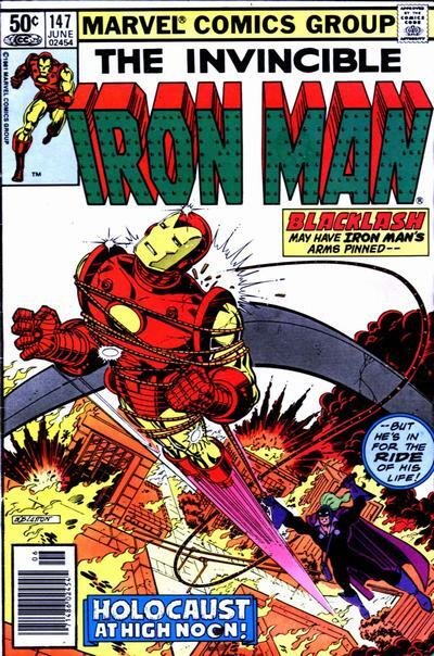 Iron Man (1st Series) #147 (Newsstand) FN ; Marvel | Bob Layton Blacklash