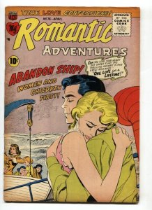 My Romantic Adventures #76 1957-Shipwrek-comic book