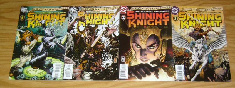 Seven Soldiers: Shining Knight #1-4 VF/NM complete series - grant morrison 2 3