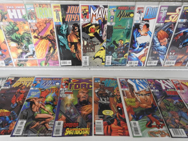 Huge Lot 130+ Comics W/ Wolverine, X-Men, Spider-Man+ Avg VF Condition!