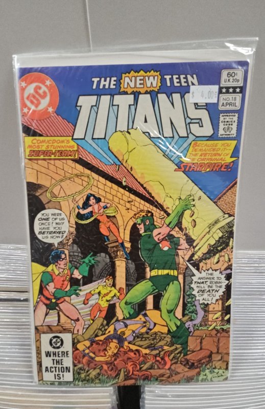 The New Teen Titans #18 (1982)