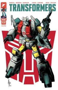 Transformers #20 2025 Jason Howard 2nd Print  Cover A Image Comics H20