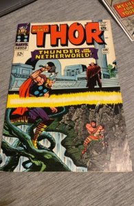 Thor #130 (1966)Thor in the nether world/ with Hercules & pluto higher mid grade