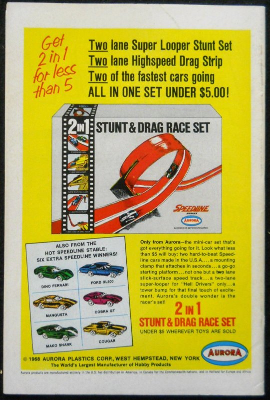 STAR SPANGLED WAR STORIES #142 VF- ENEMY ACE JOE KUBERT