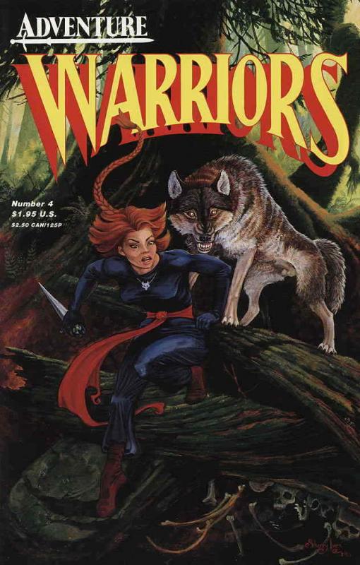 Warriors #4 VF/NM; Adventure | save on shipping - details inside