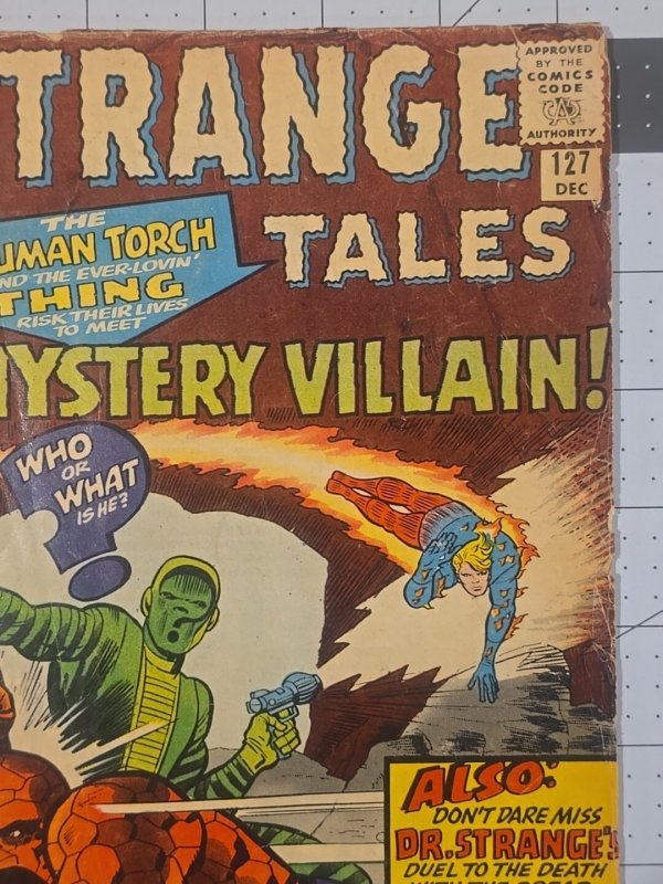 Strange Tales #127 ?-2nd app Dormammu & Clea—1st battle Dr Strange vsDormamumu