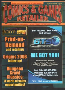 Comics & Games Retailer 9/2006-insight in the Comic Book & Gaming bus.