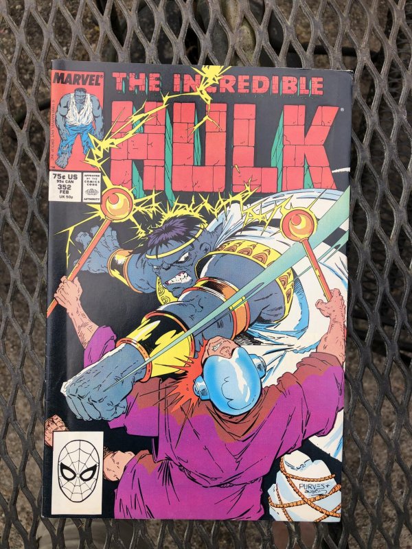 The Incredible Hulk #352 Newsstand Edition (1989)