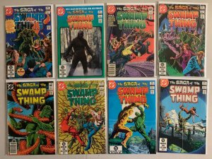Swamp Thing comics lot #1-65 + 2 annual 49 diff avg 7.0 (1982-87)