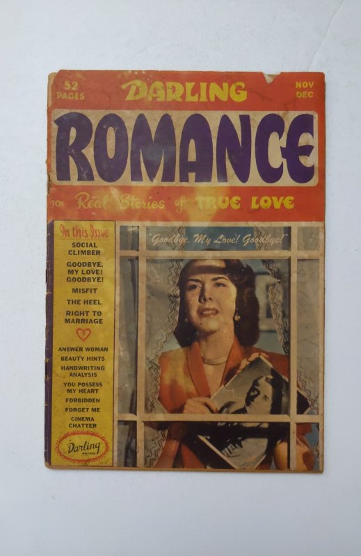 Darling Romance #2  (Dec 1949) Fair/Good 1.5