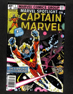 Marvel Spotlight (1979) #1 Captain Marvel!