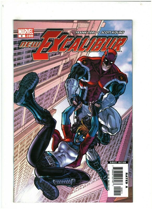 New Excalibur #9 NM- 9.2 Marvel Comics 2006 Juggernaut & Dazzler