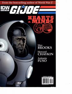 Lot Of 6 G.I.Joe Hearts & Minds IDW Comic Book #2 3 3 Variant 4 5 5 Variant MS22