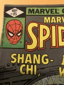 MARVEL TEAM-UP #85 : 9/79 VF-; Barcode Variant, Shang Chi, Nick Fury