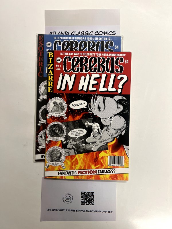 2 Cerebus in Hell Indie Comic Books # 1 2 39 JS24