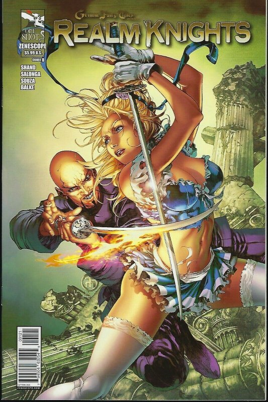 GFT Presents : Realm Knights One-Shot Harvey Tolibao Variant Cover B !!   NM 