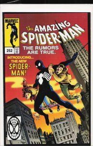 The Amazing Spider-Man #252 Toy Biz Cover (1984) Spider-Man [Key Issue]