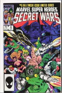 Marvel Super Heroes Secret Wars #6 (1984) [Key Issue]