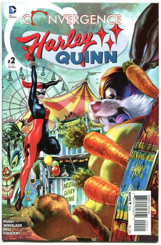 CONVERGENCE HARLEY QUINN #2, NM, 2015, Catwoman, Poison Ivy, more HQ in store, B