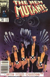 NEW MUTANTS (1983 Series)  (MARVEL) #24 NEWSSTAND Fair Comics Book