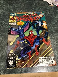 The Amazing Spider-Man #353 (1991) High-grade Punisher, darkhawk key! VF+ Wow!
