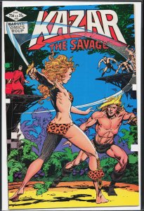 Ka-Zar the Savage #15 (1982) Ka-Zar