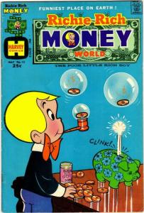 RICHIE RICH MONEY WORLD (1972-1982) 11 VG  May '74 COMICS BOOK