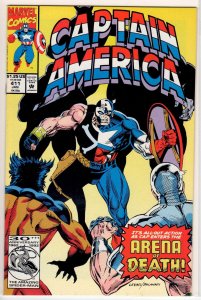 Captain America #411 Direct Edition (1993) 9.2 NM-