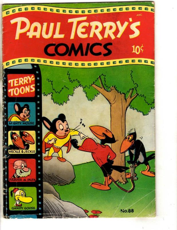 Paul Terry's Comics # 88 VG- St. John Golden Age Comic Book Mighty Mouse JL3