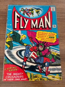 Flyman # 33 FN Comic Book Mighty Crusaders 13 J363
