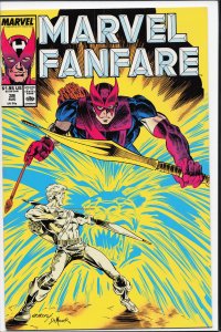 Marvel Fanfare #39 (1988) Hawkeye