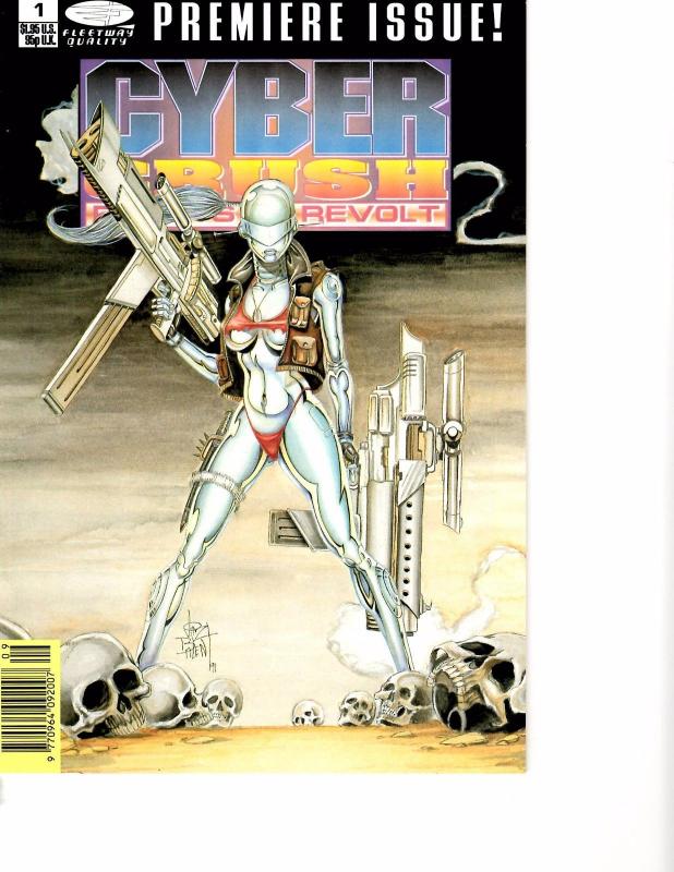 Lot Of 2 Comic Book Image Cyber Crush #1 and Stormwatch #1  AH12