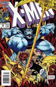 X-Men (2nd Series) #34 VG ; Marvel | low grade comic Fabian Nicieza Gambit Beast