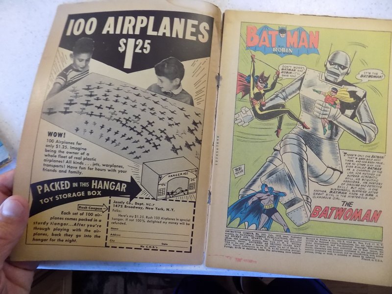 DETECTIVE COMICS # 233 DC 1ST BATWOMAN RARE HTF