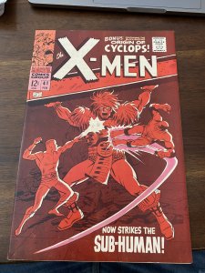 The X-Men #41 (1968) The subhuman