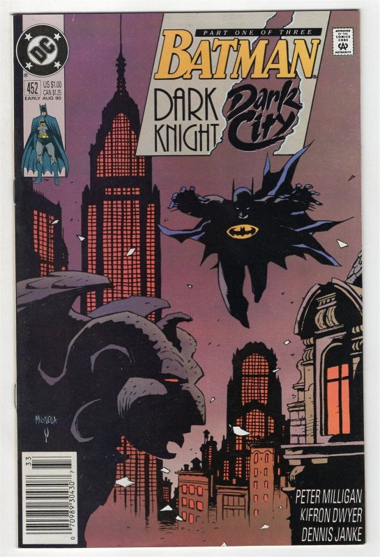 Batman #452 ORIGINAL Vintage 1990 DC Comics  