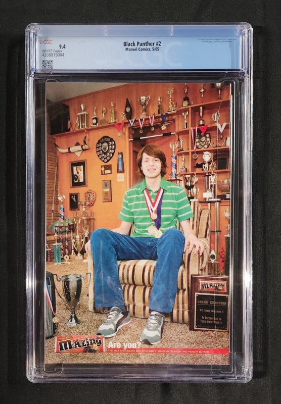 Black Panther #2 - 1st App Shuri / Esad Ribic Cover (CGC 9.4) 2005