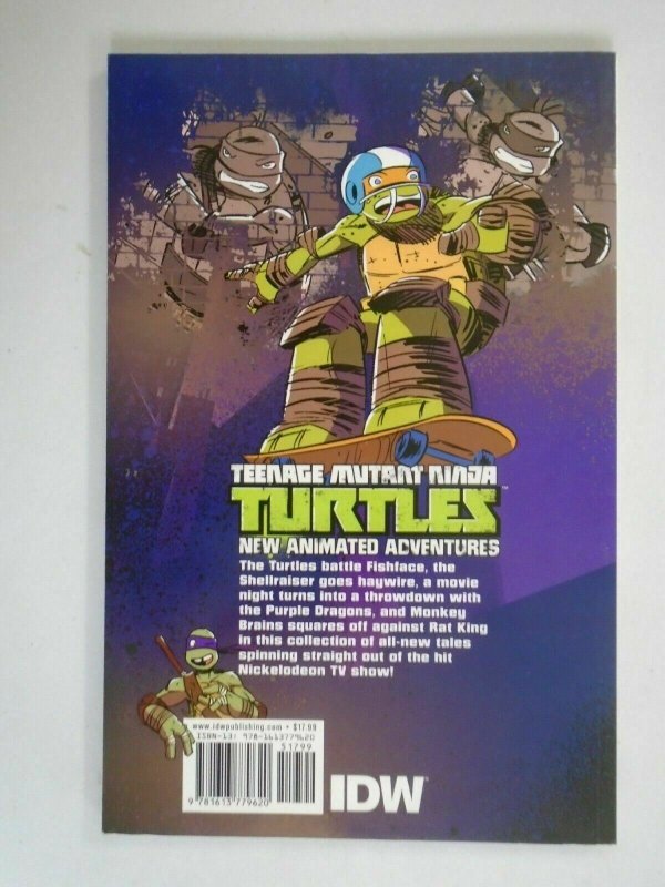 Teenage Mutant Ninja Turtles New Animated TPB #2 6.0 FN (2014 1st Print IDW)