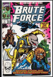 Brute Force #1 (1990) Brute Force [Key Issue]