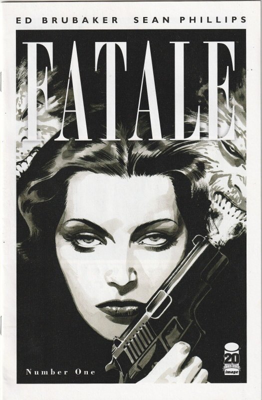 Fatale # 1 Variant 2nd Printing Cover NM Image Comics 2012 [T4]