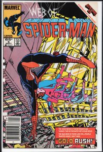 Web of Spider-Man #6 Newsstand Edition (1985) Spider-Man