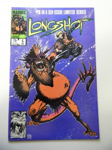 Longshot #5 (1986) VF+ Condition