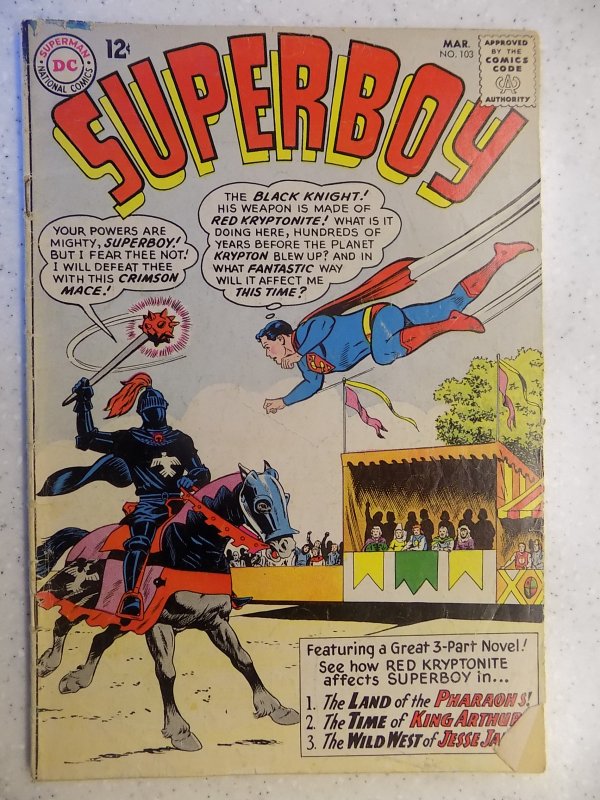 SUPERBOY # 103 DC ACTION ADVENTURE