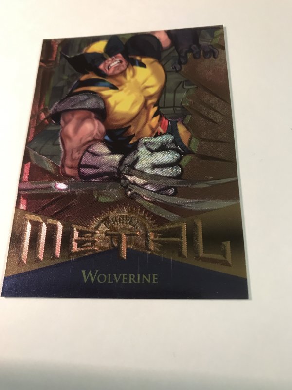 WOLVERINE #125 card : Marvel Metal 1995 Fleer Chromium; NM/M X-MEN, base