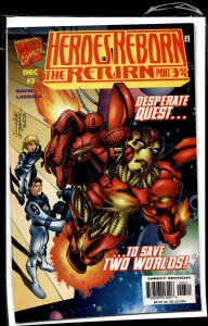 Heroes Reborn: The Return #3 Variant Edition (1997) Human Torch
