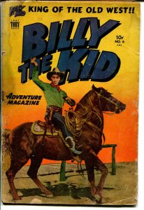 Billy The Kid #6 1951-Toby-photo cover-FR