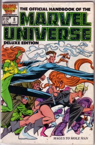 Official Handbook of the Marvel Universe   vol. 2   #6,8,10,11,13,19,20 +Update