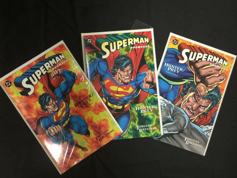 Superman/Doomsday hunter-prey #1-3 Complete (9.2)
