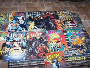 L.E.G.I.O.N. '89-92 LOT OF 35 COMICS  # 6 7 8 9 10 11 12 13 14 15 16 17 18-45 + 