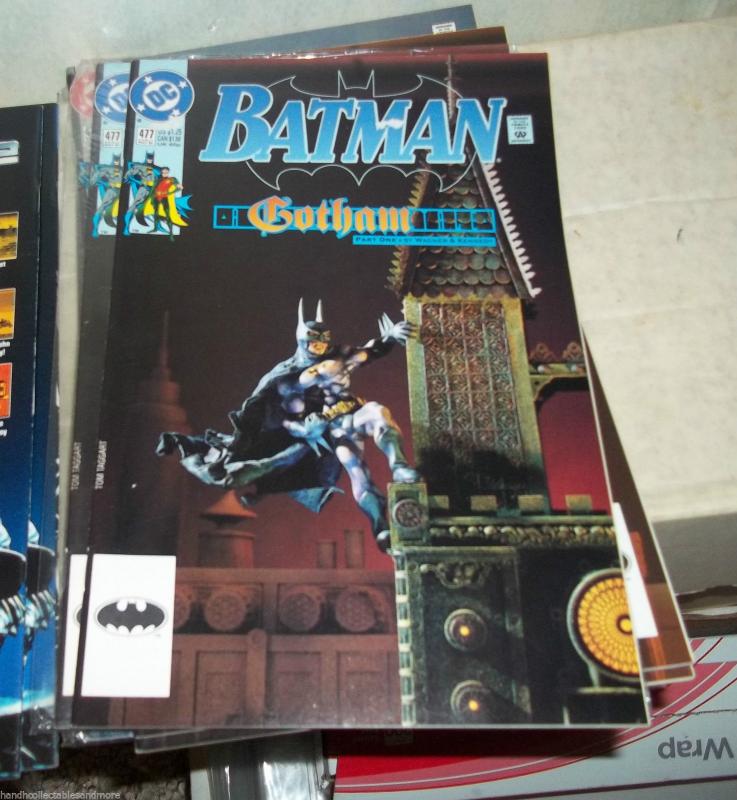 BATMAN # 477  a gotham tale pt 1  1992 dc comics  + robin